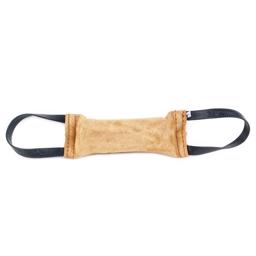 2 handtags träningsdummy i läder 25 cm